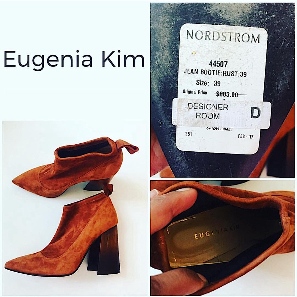 EUGENIA KIM Suede Ankle Boots